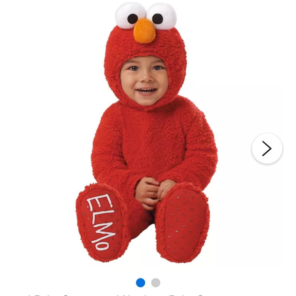 NEW Elmo Costume 0-6 Months